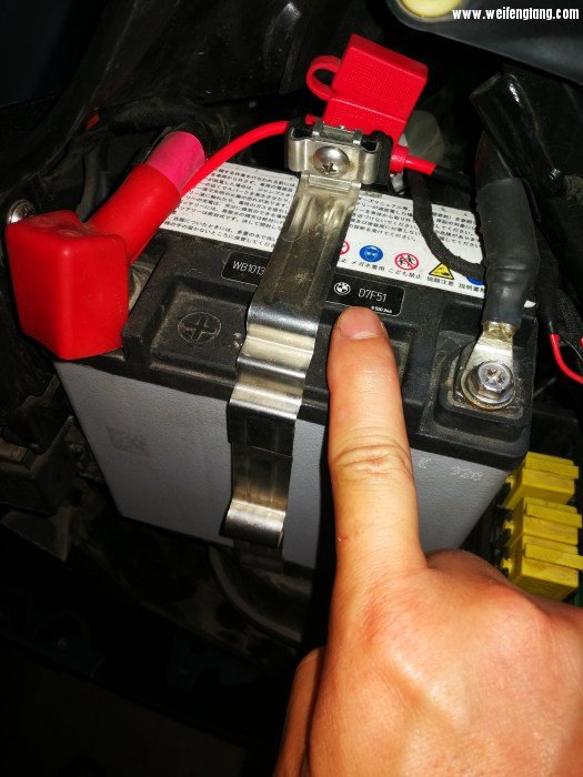 还是原厂电瓶，难得